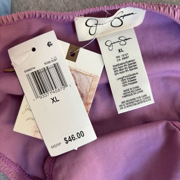 Bundle of 3 Size XL Bikini Bottoms Blue Red & Mauve Pink L*Space Body Glove - Picture 9 of 15